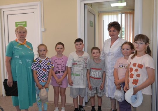 14.06.2024г. Экскурсия в фельдшерско-акушерский пункт.