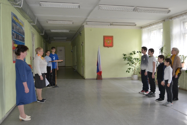 08.05.2024г. Линейка, посвященная Дню Победы в Великой Отечественной войне.