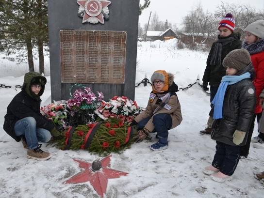 27.01.2024г.   Акция «Памятный венок».